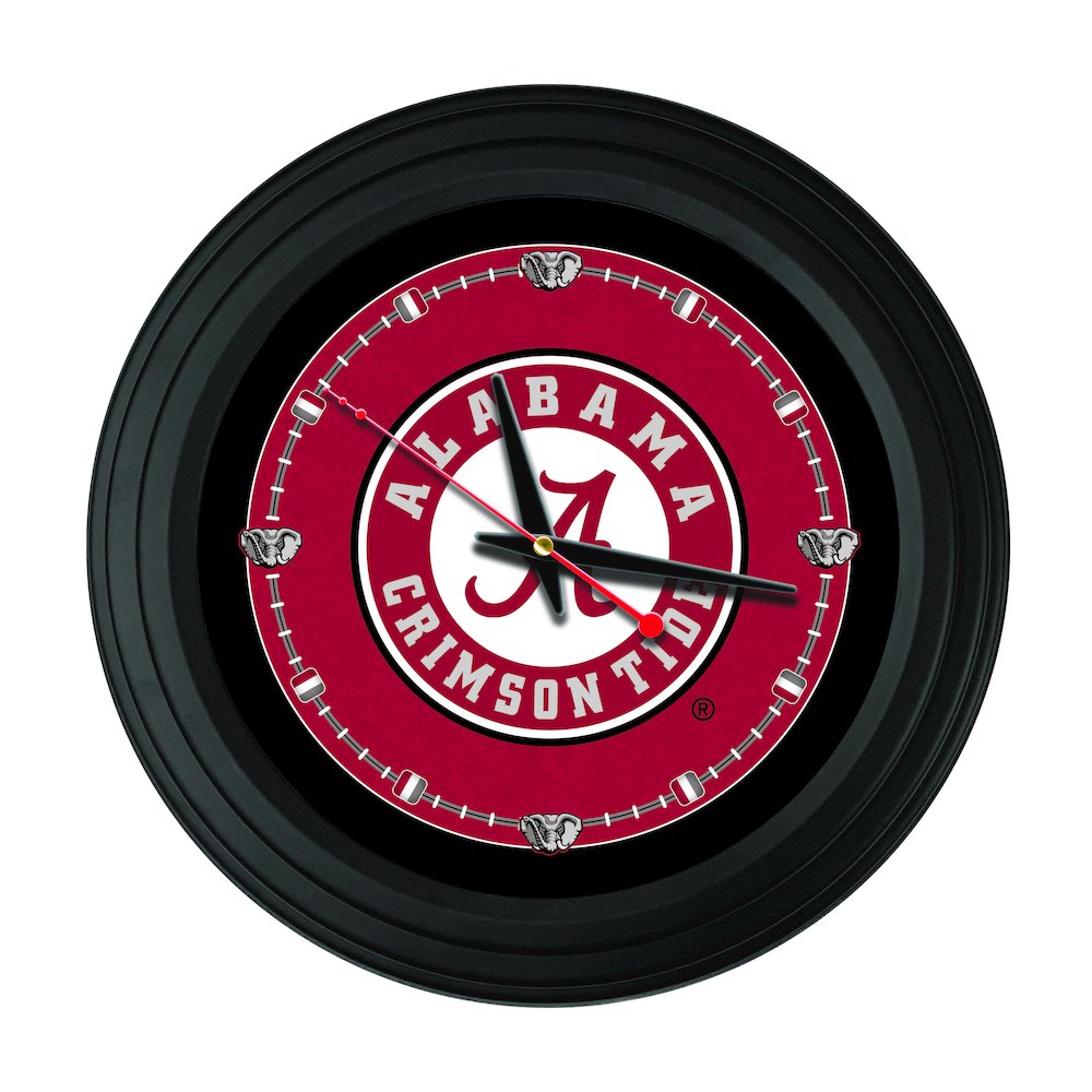 University of Alabama 15" (Script A) Wall Clock. Picture 1