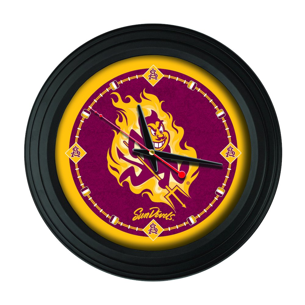 Arizona State University 15" Wall Clock (Sparky). Picture 1