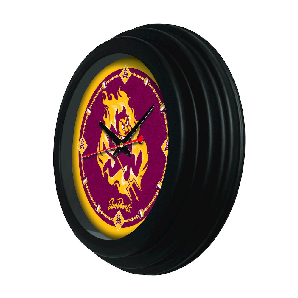 Arizona State University 15" Wall Clock (Sparky). Picture 2