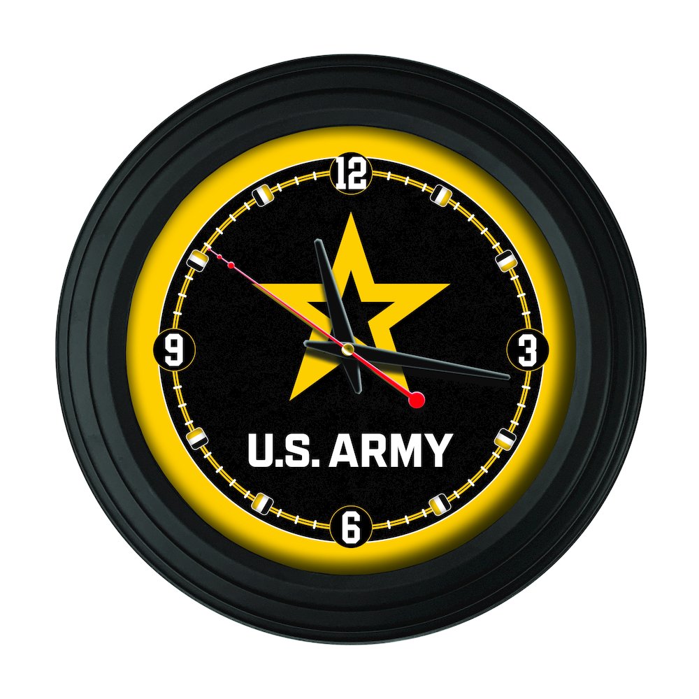 United States Army 15" Wall Clock. Picture 1