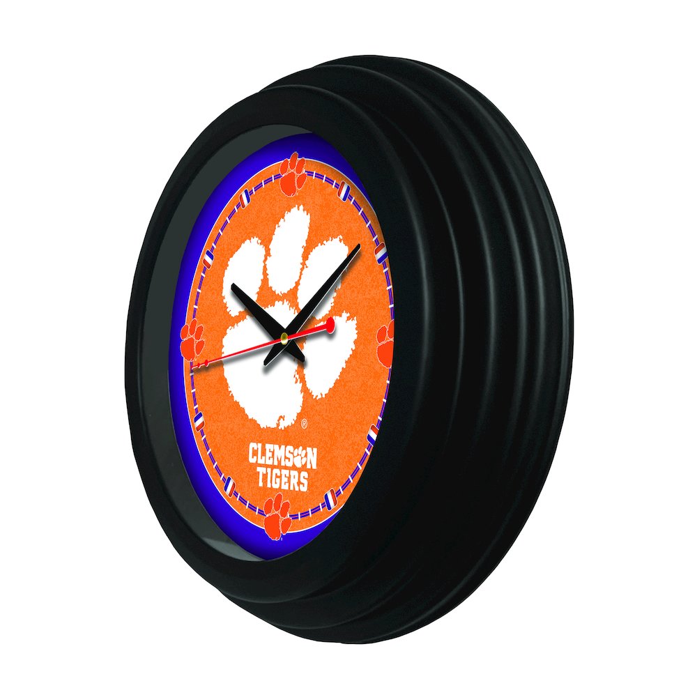 Clemson 15" Wall Clock. Picture 2