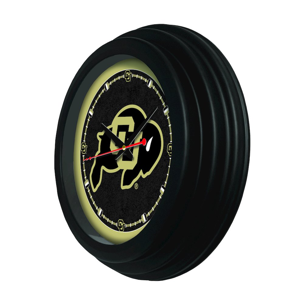 University of Colorado 15" Wall Clock. Picture 2
