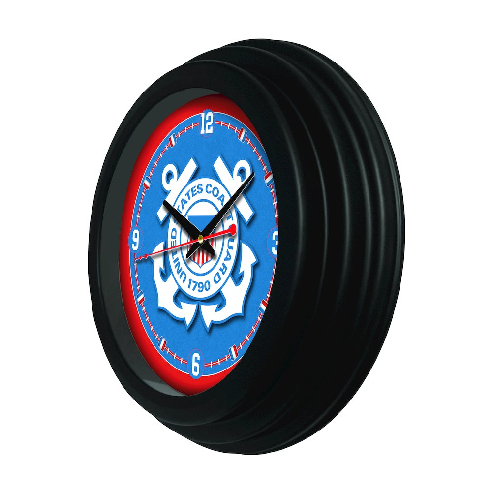 United States Coast Guard 15" Wall Clock. Picture 2