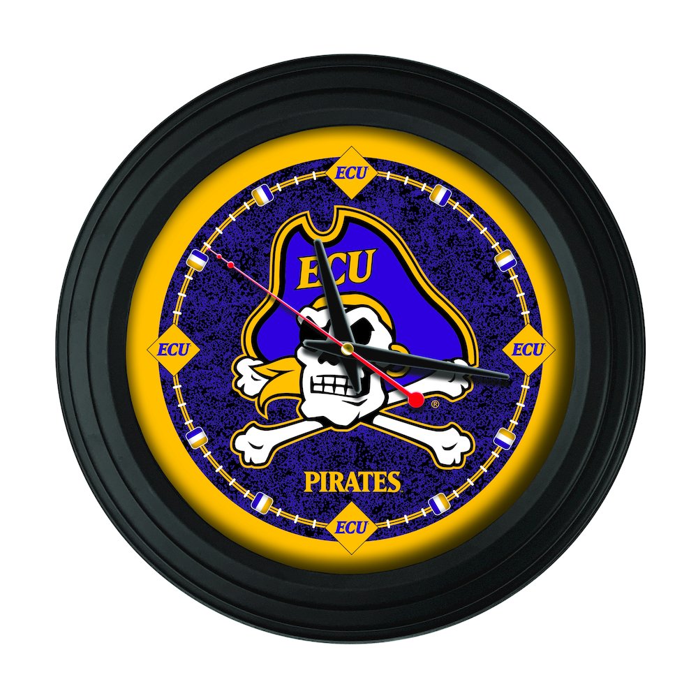 East Carolina University 15" Wall Clock. Picture 1