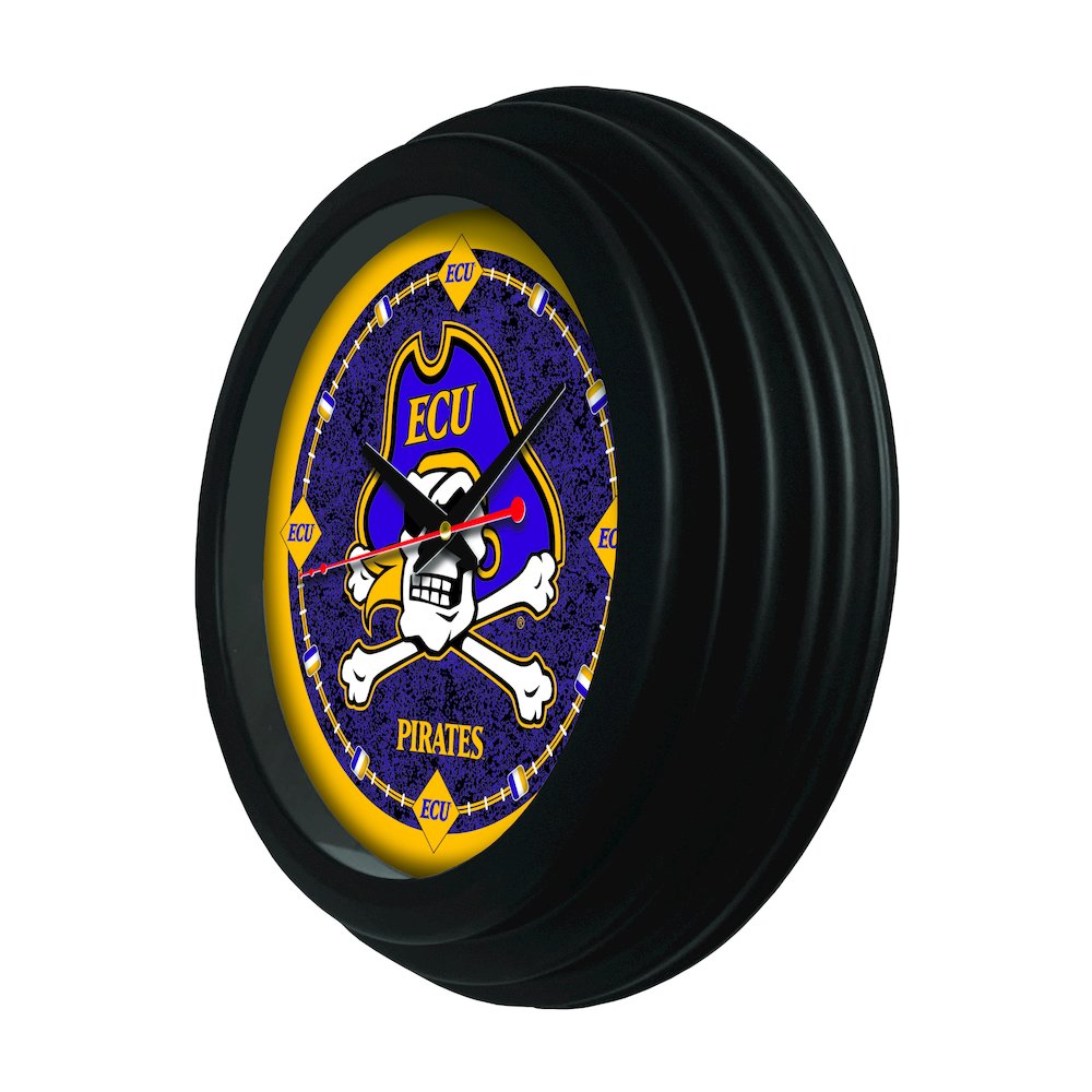 East Carolina University 15" Wall Clock. Picture 2