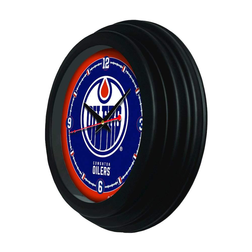 Edmonton Oilers 15" Wall Clock. Picture 2