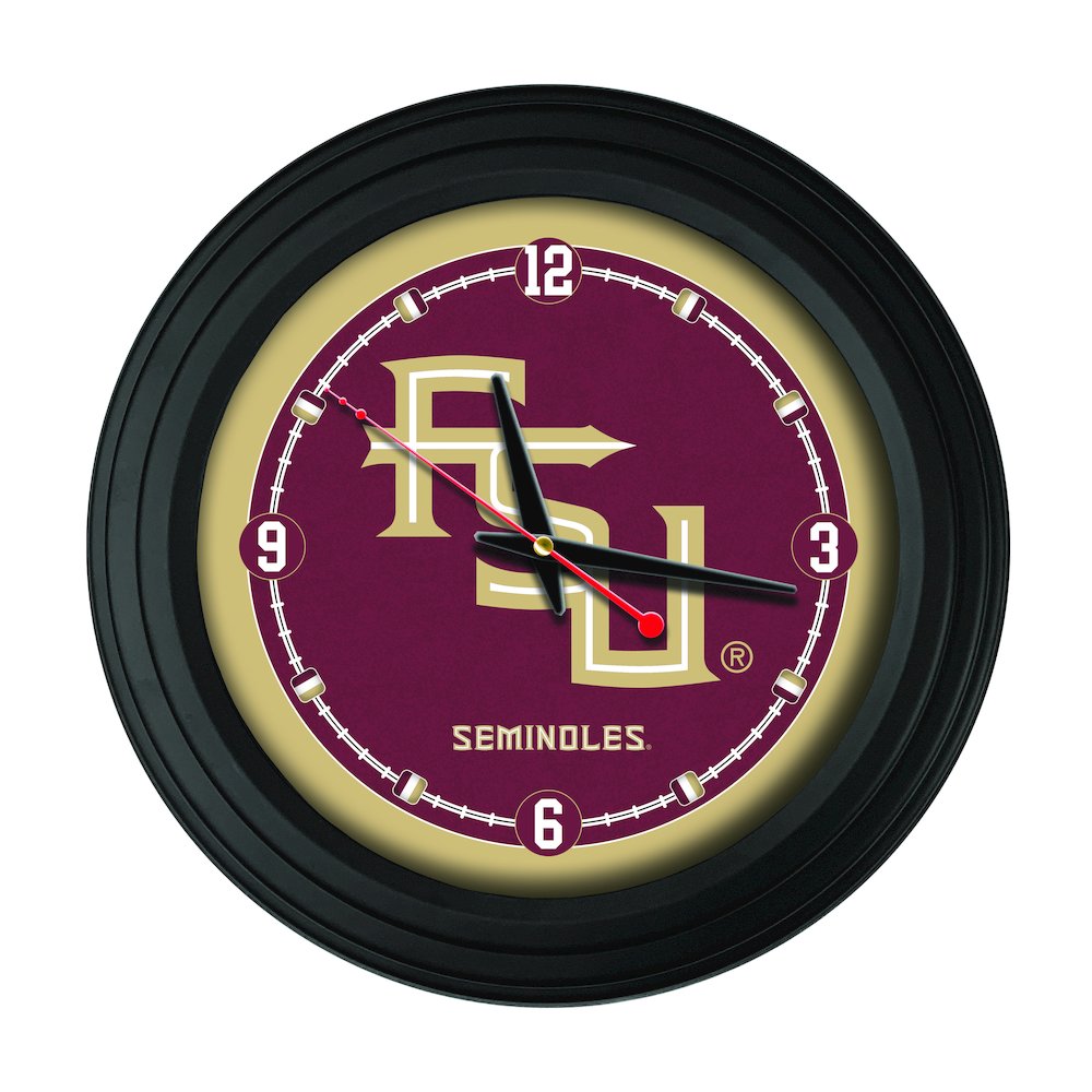 Florida State 15" (Script) Wall Clock. Picture 1