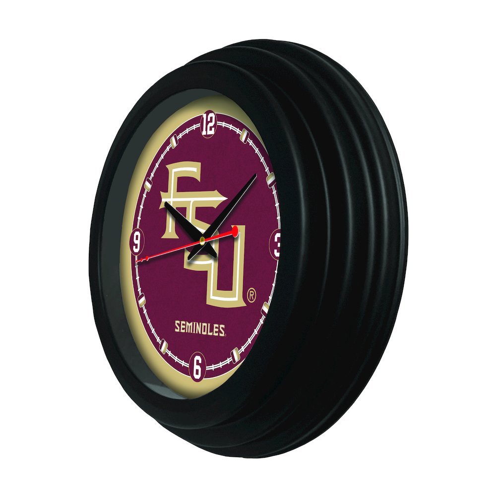 Florida State 15" (Script) Wall Clock. Picture 2