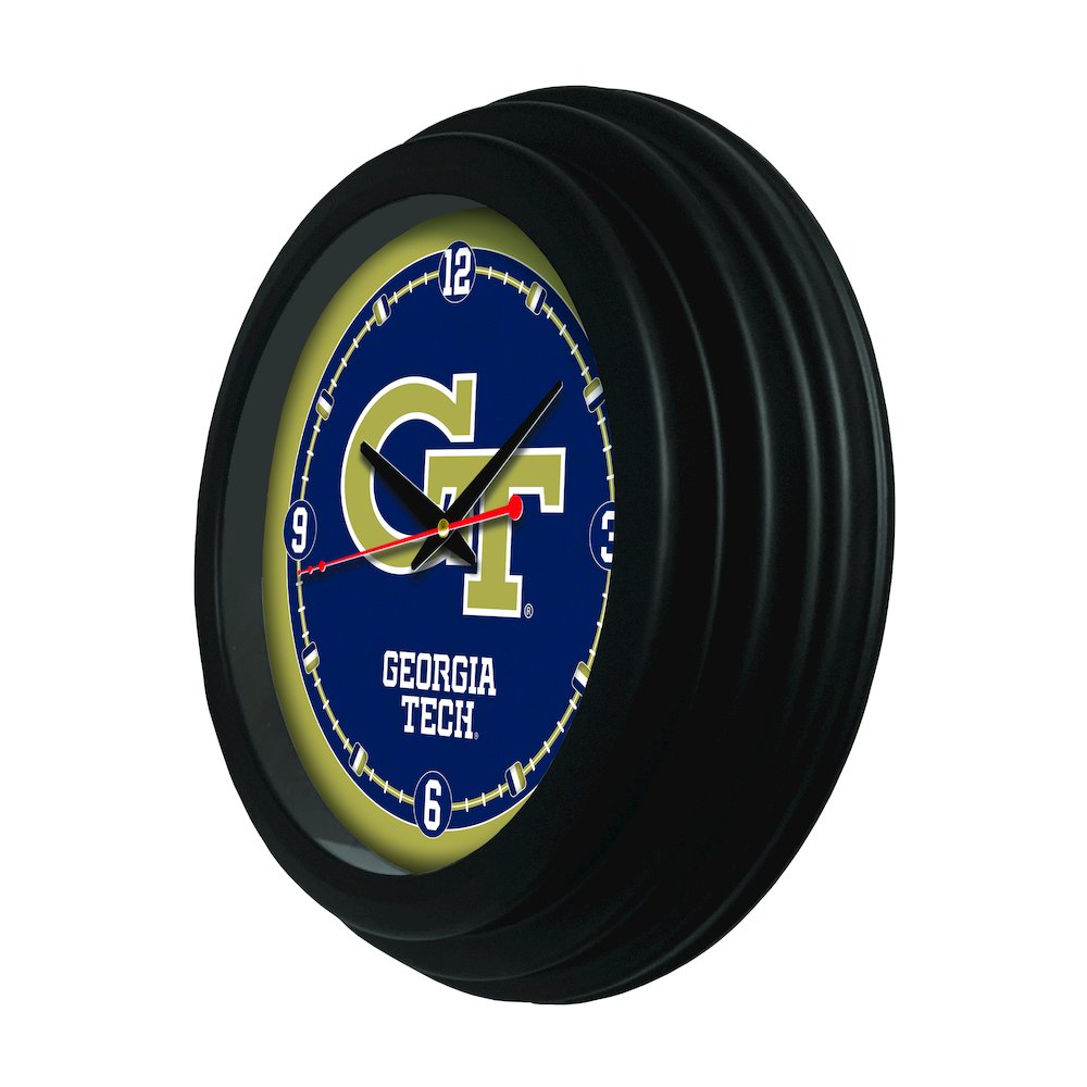 Georgia Tech 15" Wall Clock. Picture 2