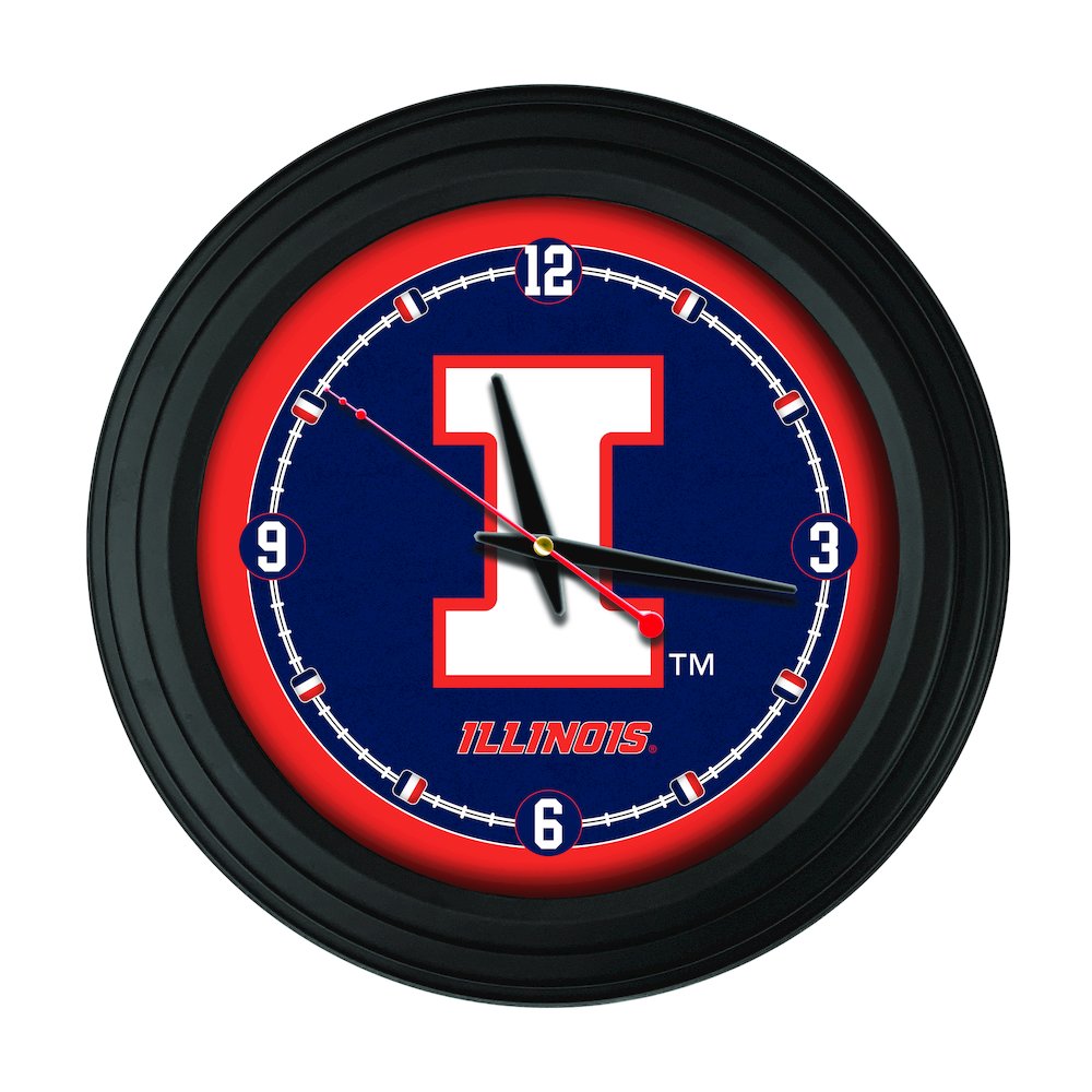 University of Illinois 15" Wall Clock. Picture 1