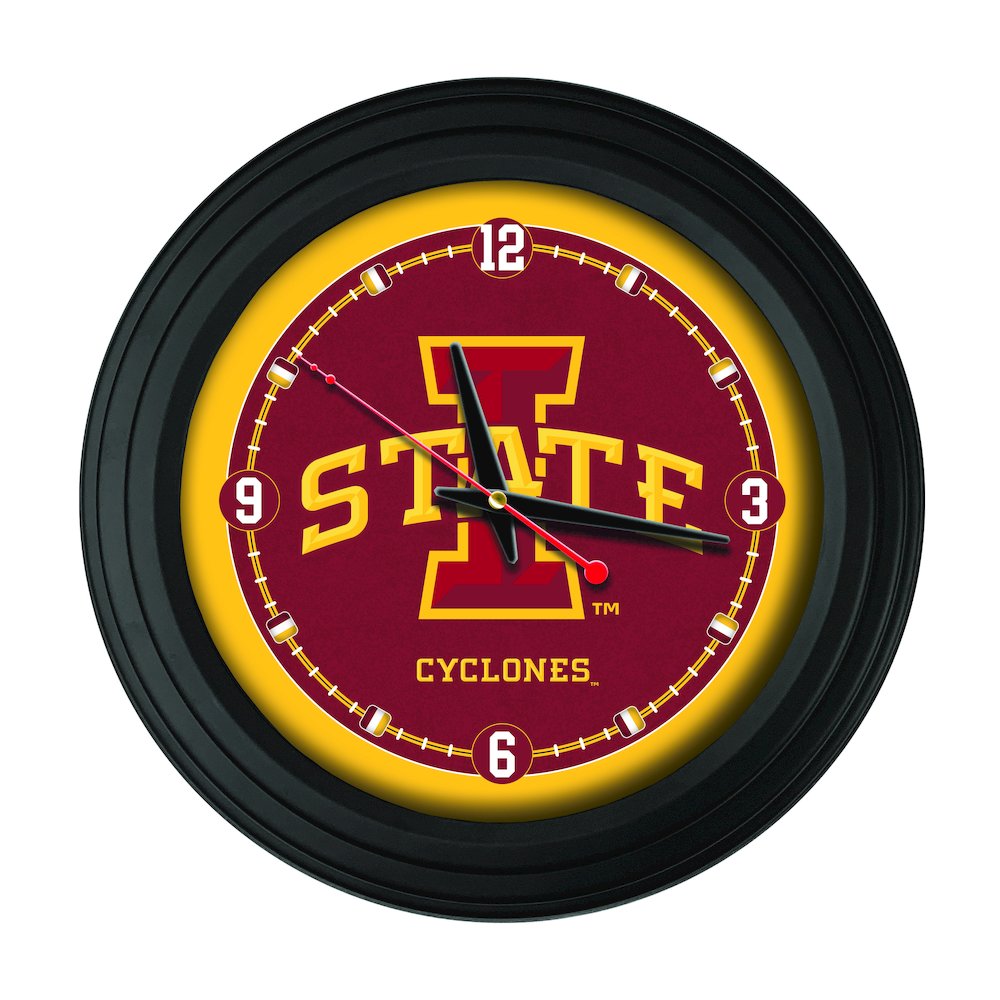 Iowa State University 15" Wall Clock. Picture 1