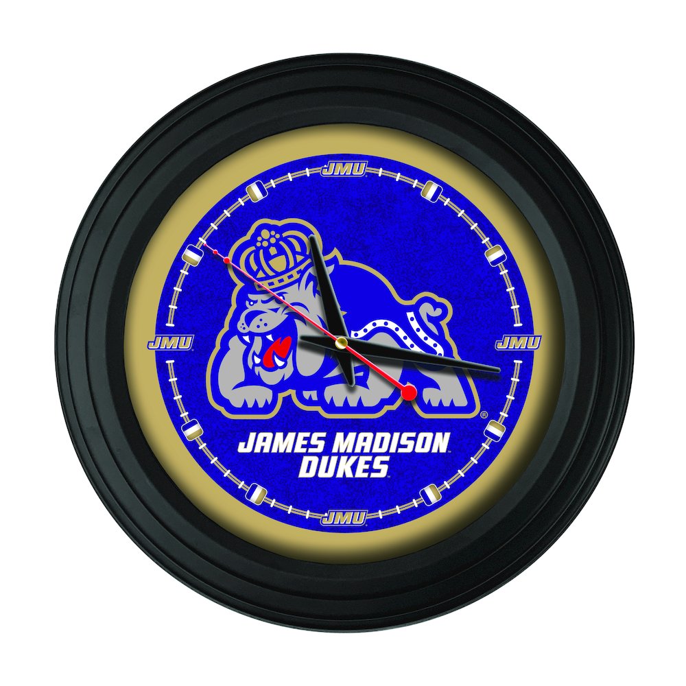 James Madison University 15" Wall Clock. Picture 1