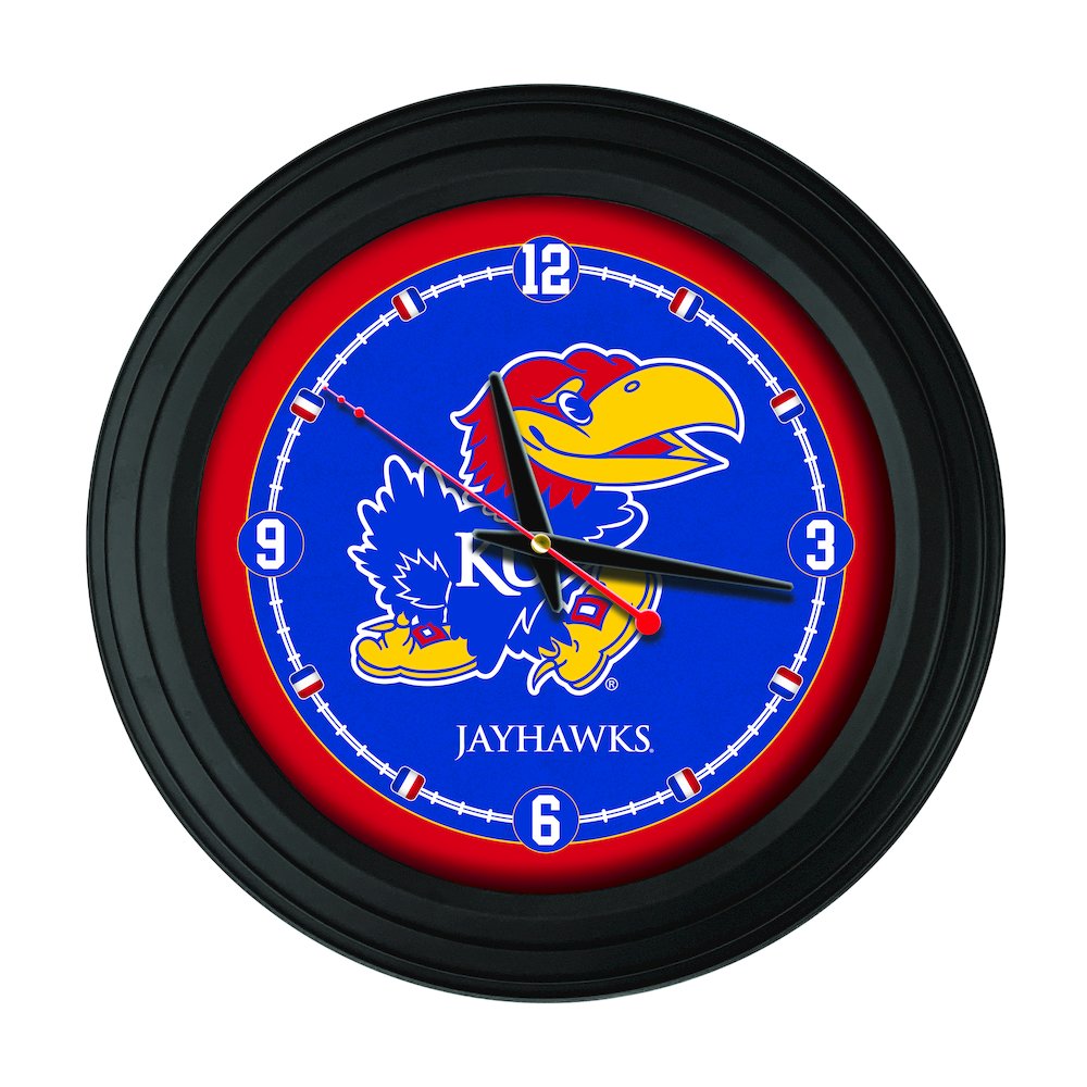 University of Kansas 15" Wall Clock. Picture 1