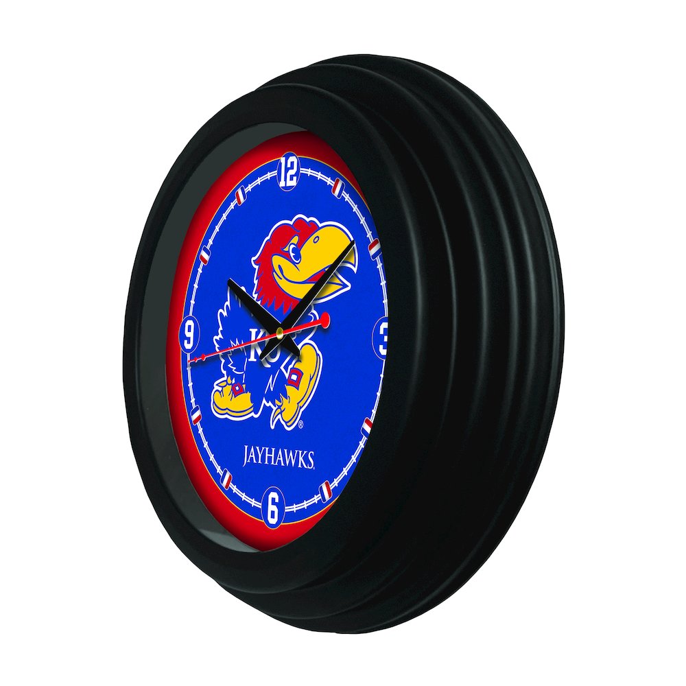 University of Kansas 15" Wall Clock. Picture 2