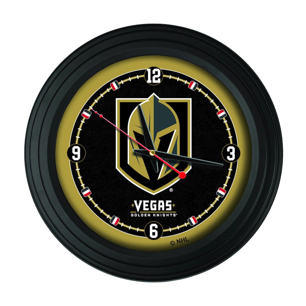 Vegas Golden Knights 15" Wall Clock. Picture 1