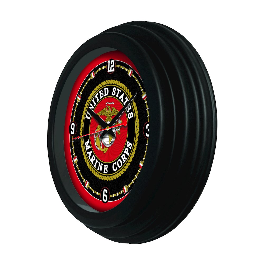 United States Marine Corps 15" Wall Clock. Picture 2