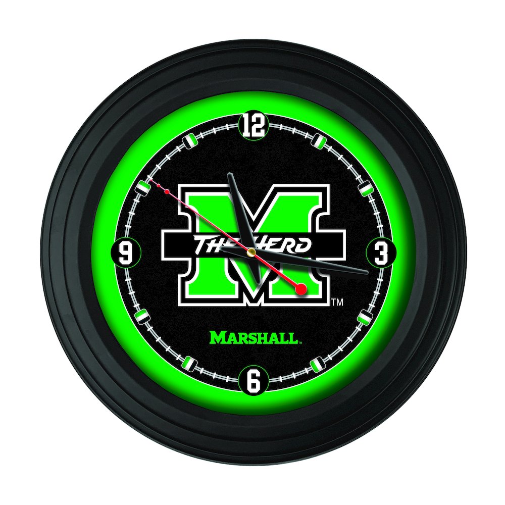Marshall University 15" Wall Clock. Picture 1
