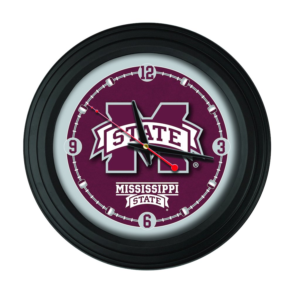 Mississippi State University 15" Wall Clock. Picture 1