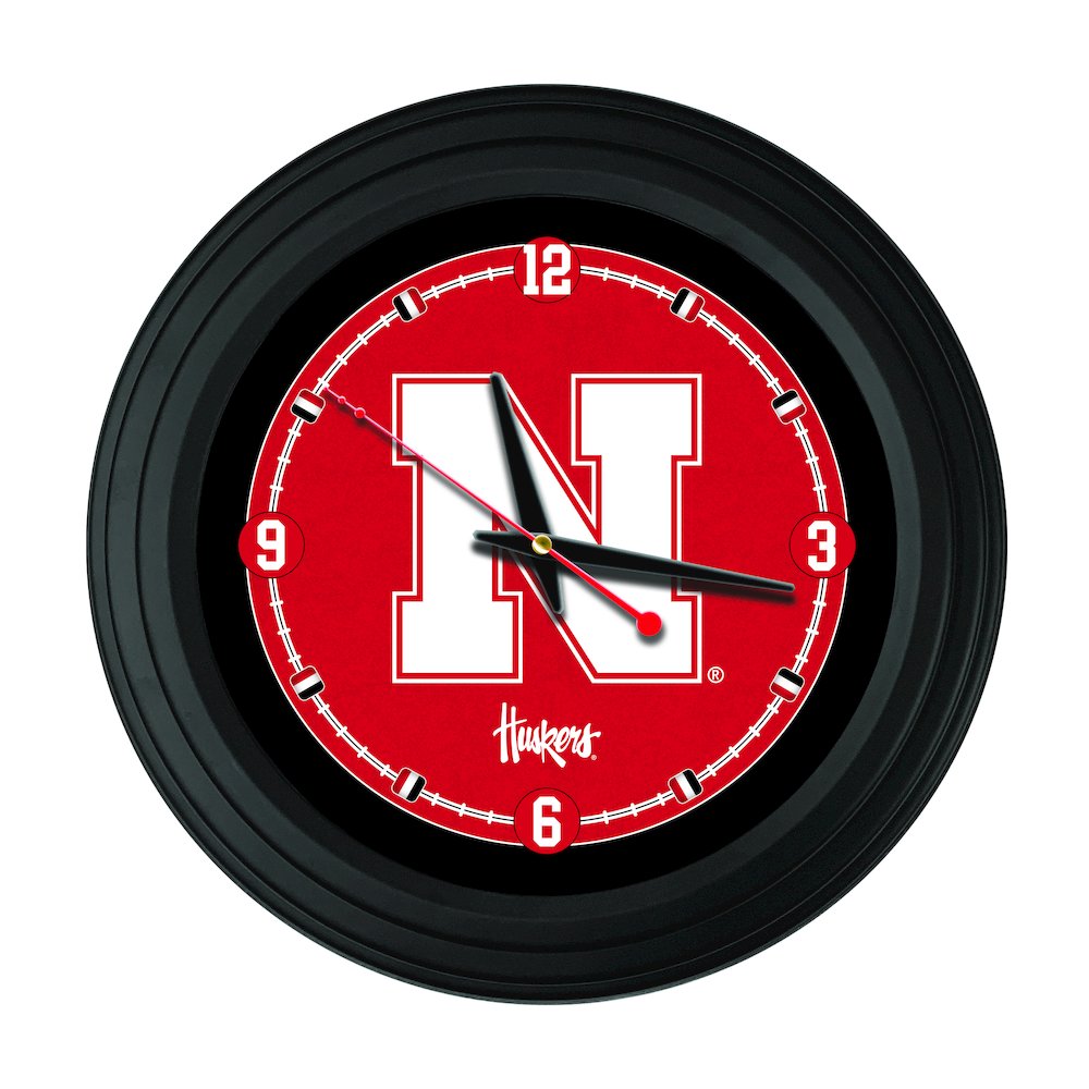 University of Nebraska 15" Wall Clock. Picture 1