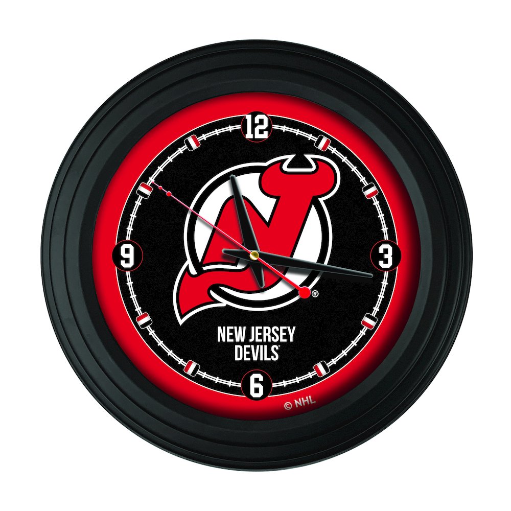 New Jersey Devils 15" Wall Clock. Picture 1