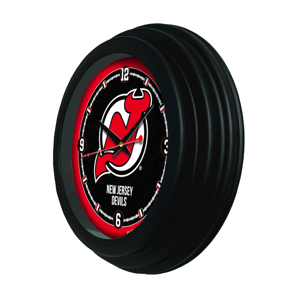 New Jersey Devils 15" Wall Clock. Picture 2