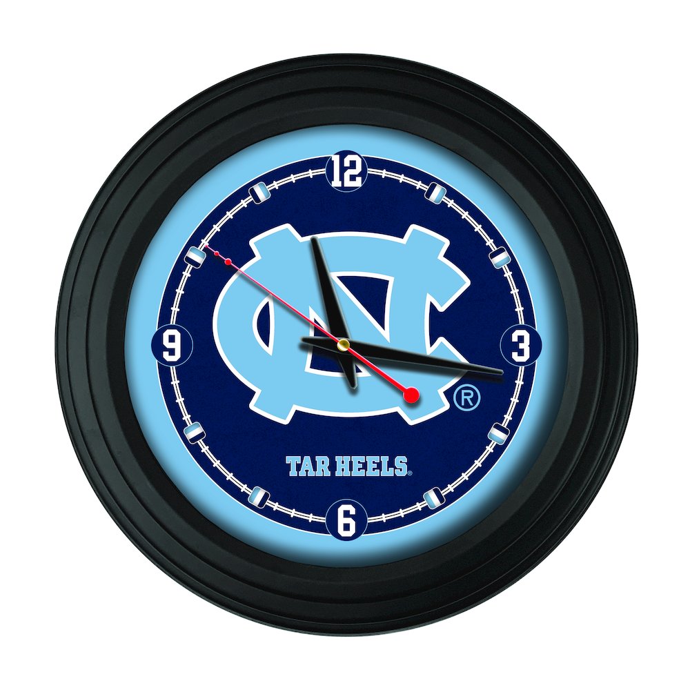 University of North Carolina 15" Wall Clock. Picture 1