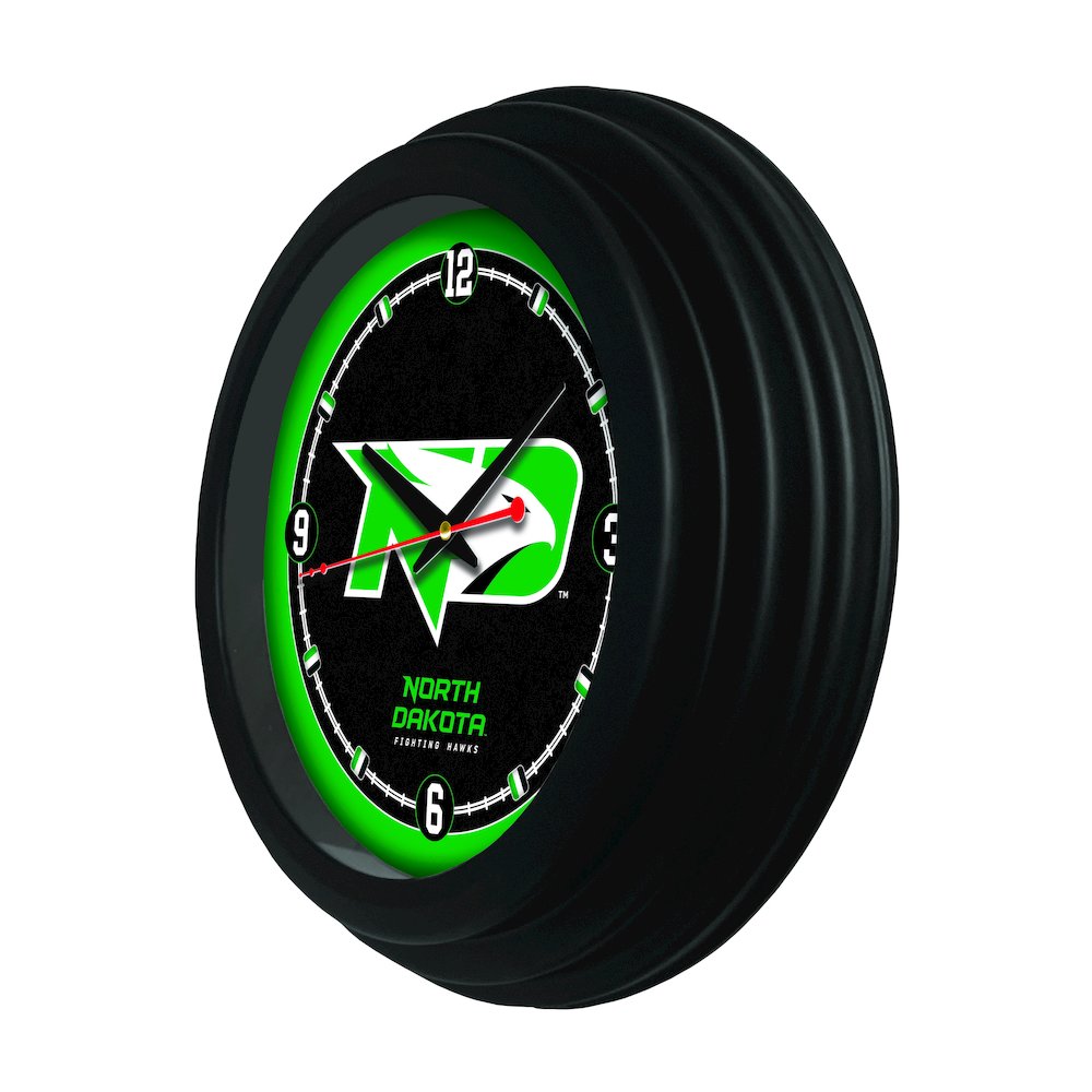 University of North Dakota 15" Wall Clock. Picture 2