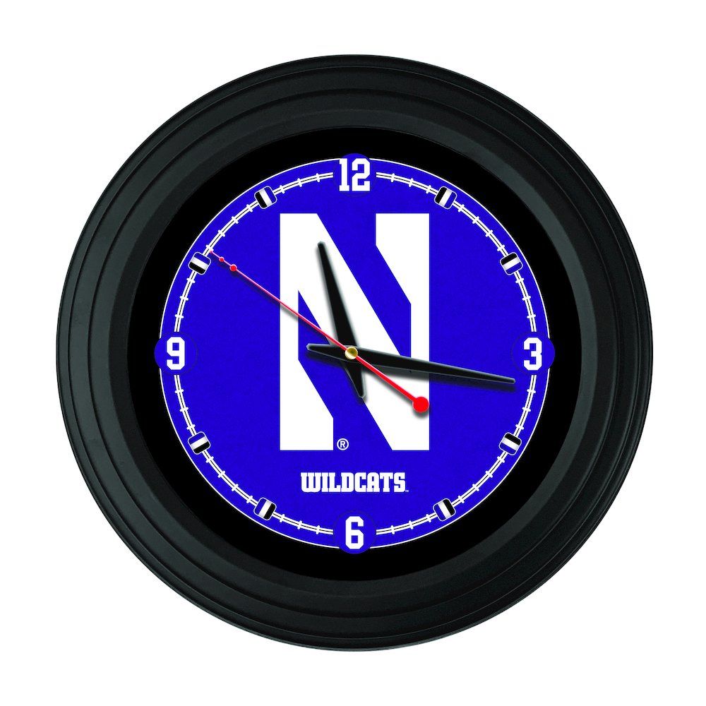 Northwestern University 15" Wall Clock. Picture 1