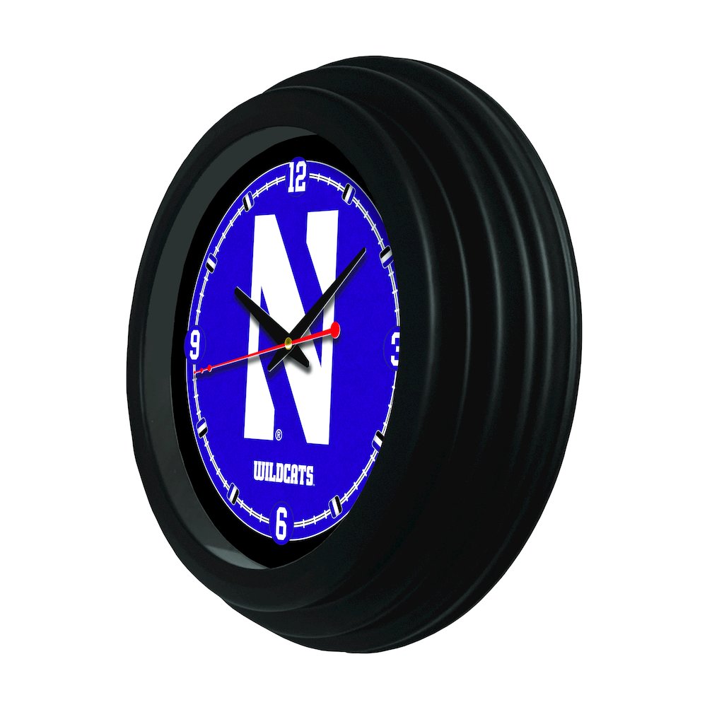 Northwestern University 15" Wall Clock. Picture 2