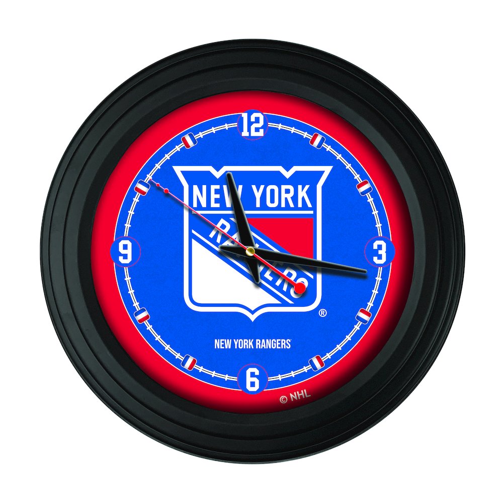 New York Rangers 15" Wall Clock. Picture 1