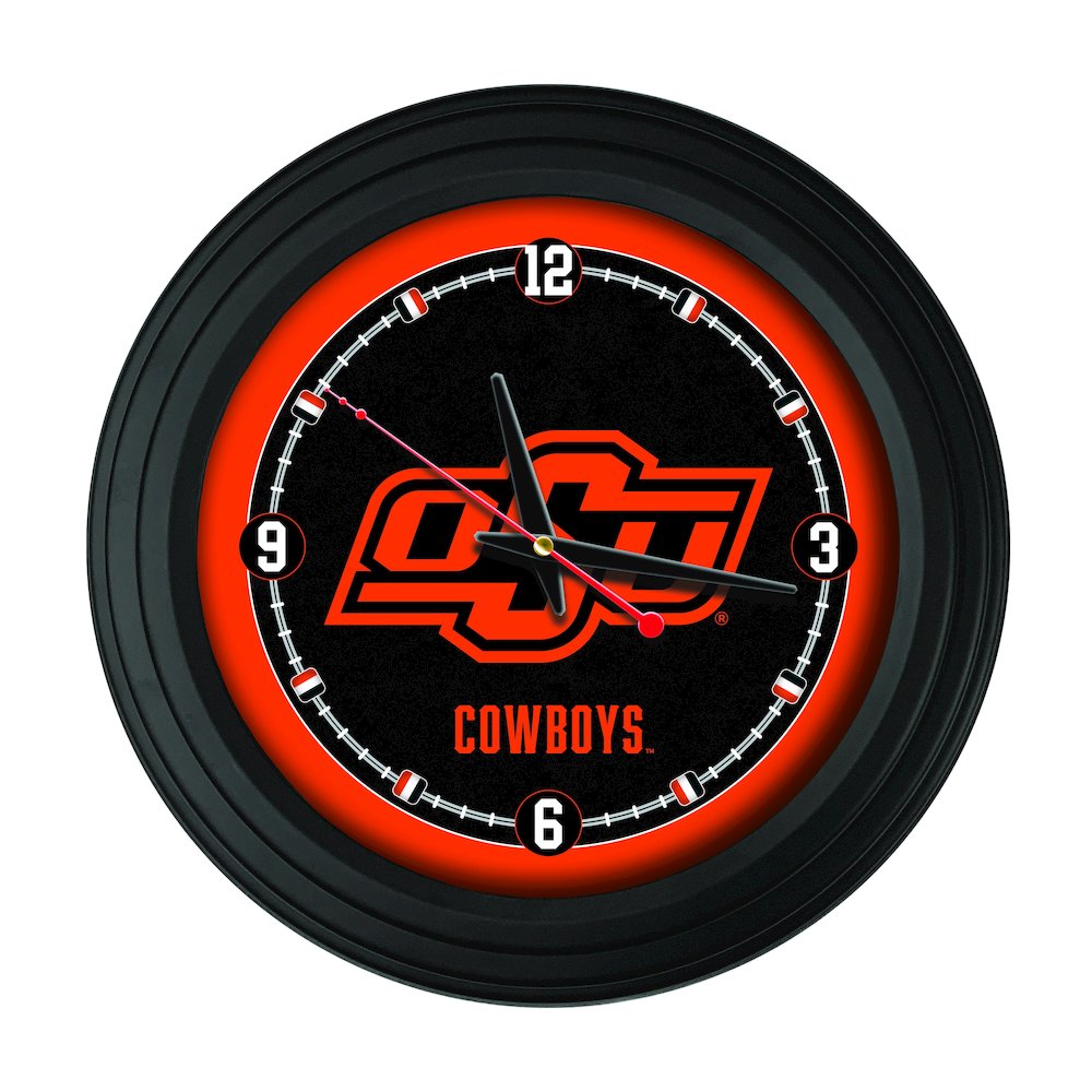 Oklahoma State University 15" Wall Clock. Picture 1