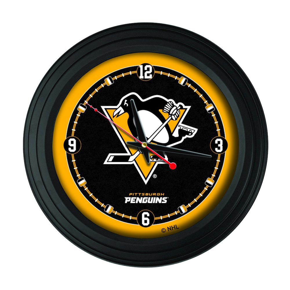 Pittsburgh Penguins 15" Wall Clock. Picture 1