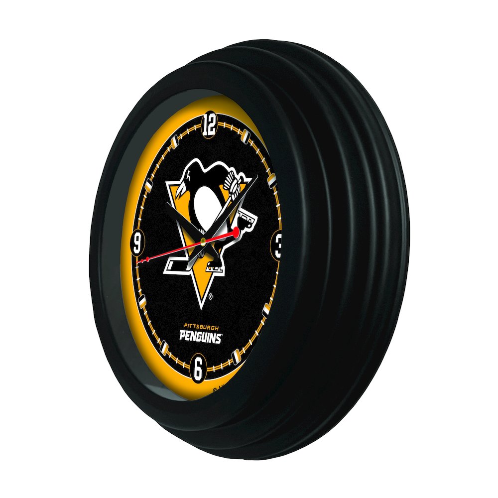 Pittsburgh Penguins 15" Wall Clock. Picture 2