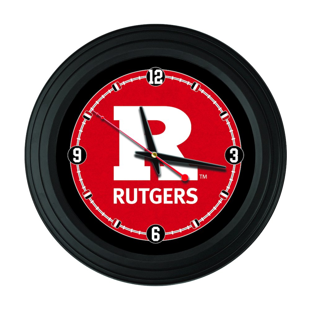 Rutgers 15" Wall Clock. Picture 1