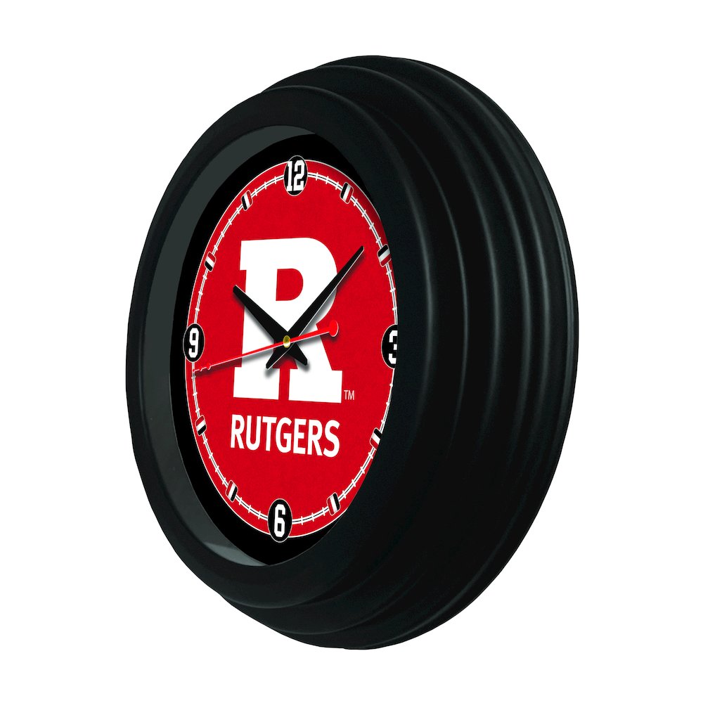 Rutgers 15" Wall Clock. Picture 2