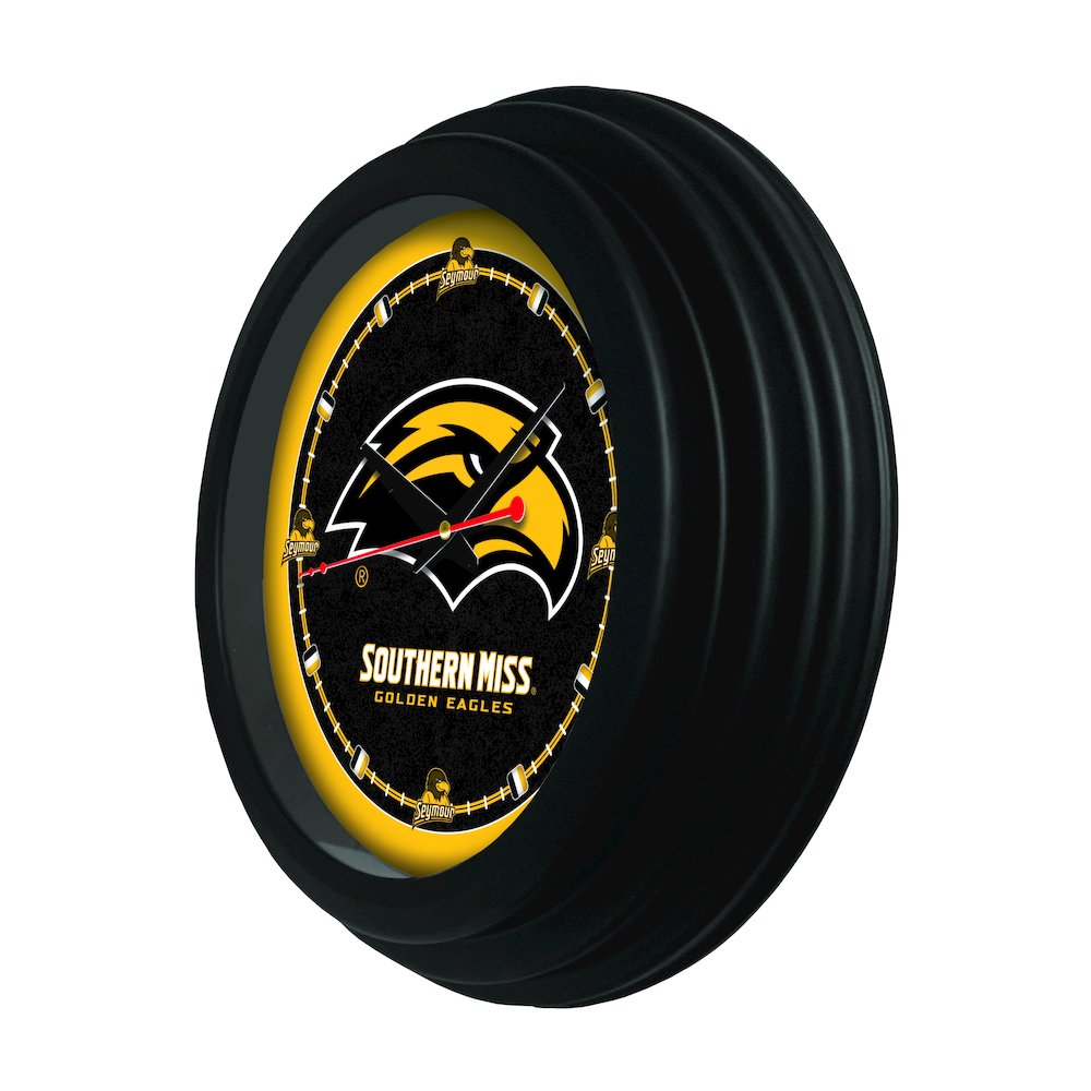 University of Southern Mississippi 15" Wall Clock. Picture 2