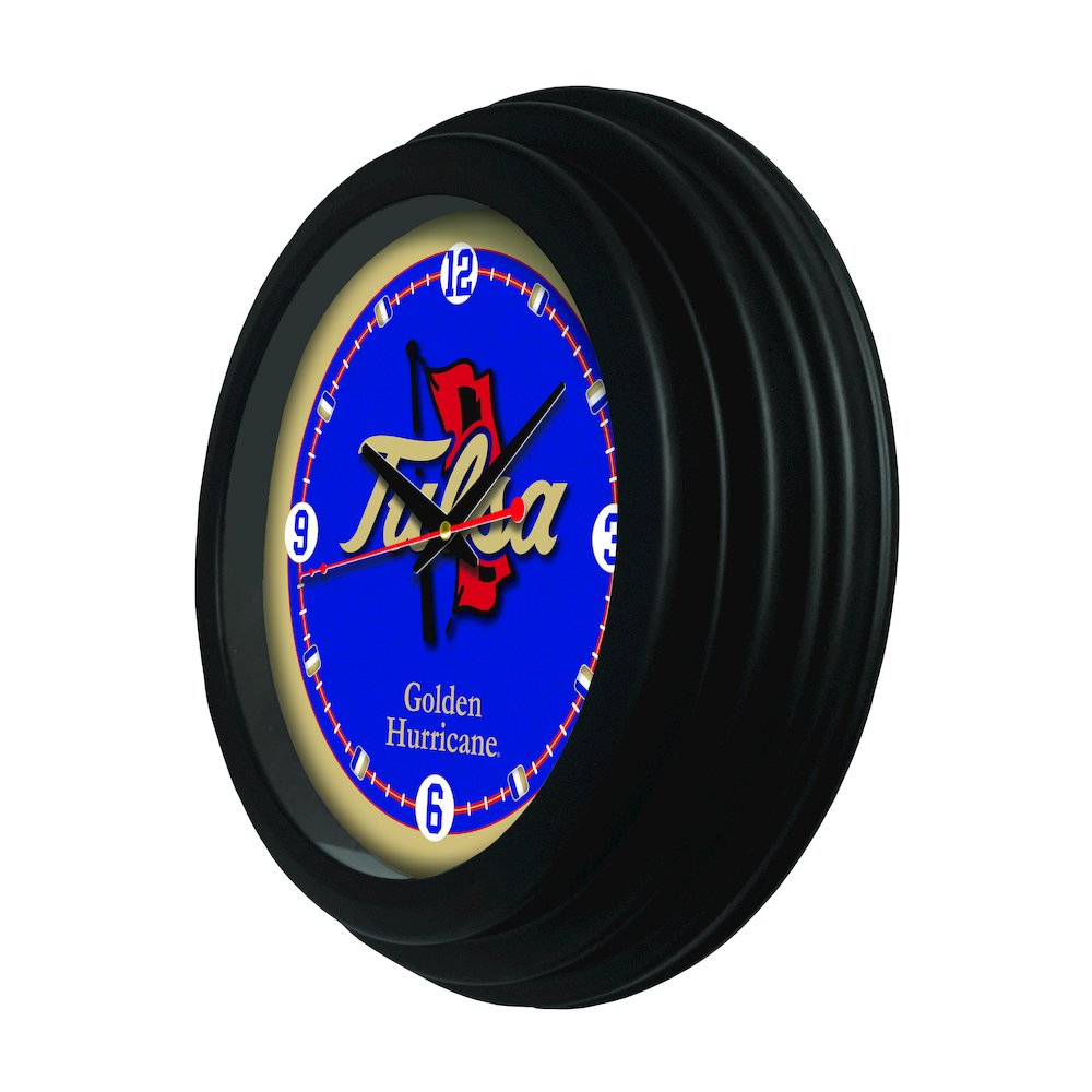 University of Tulsa 15" Wall Clock. Picture 2