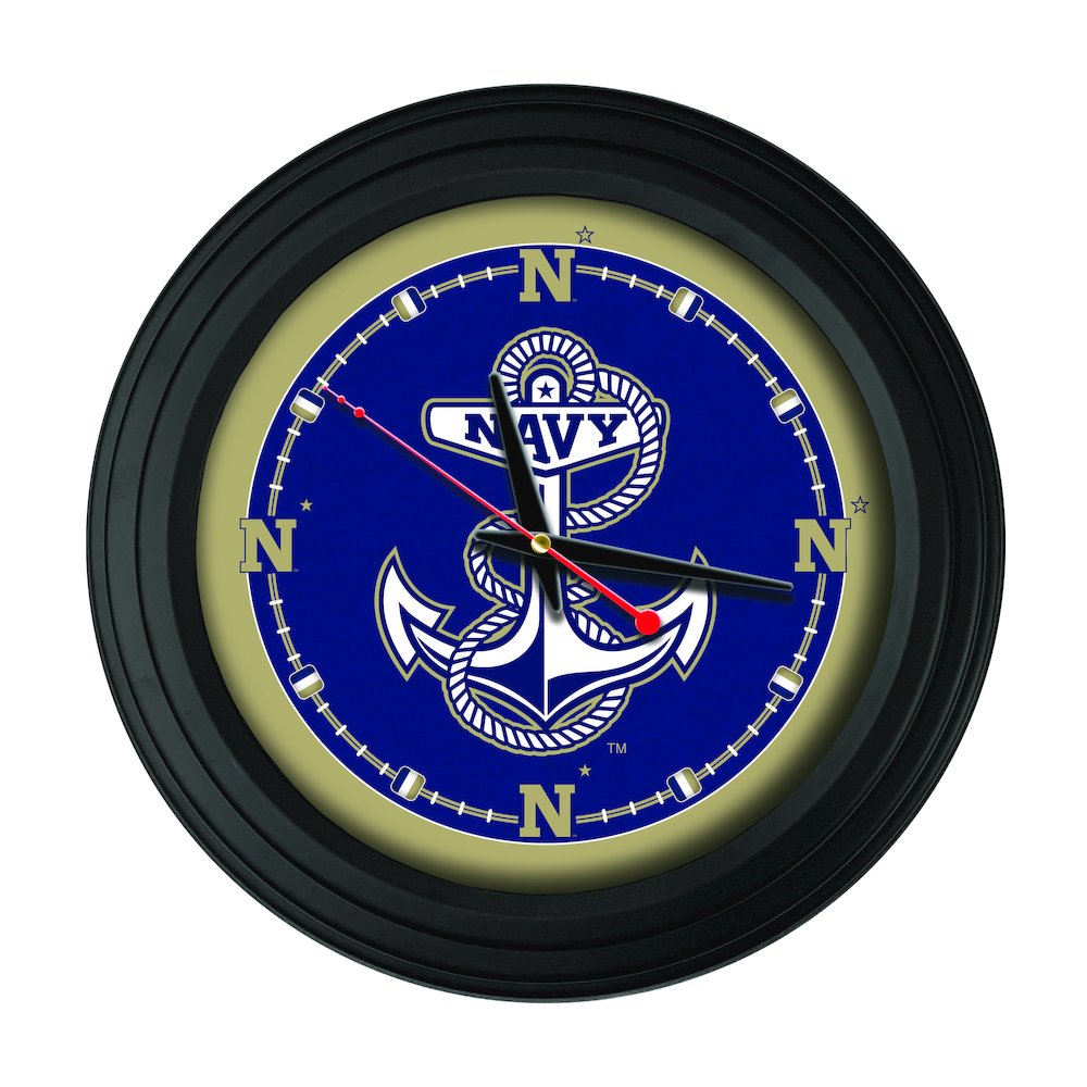 US Naval Academy 15" Wall Clock. Picture 1