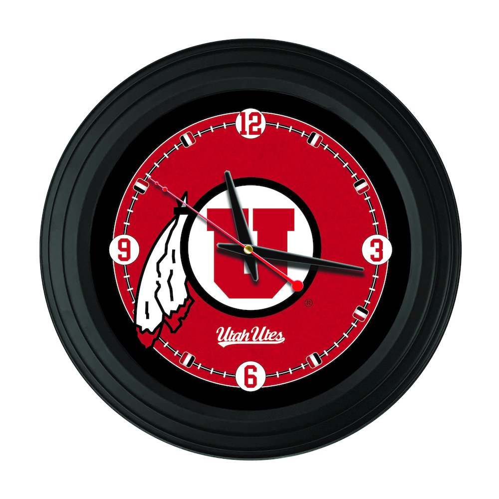 University of Utah 15" Wall Clock. Picture 1