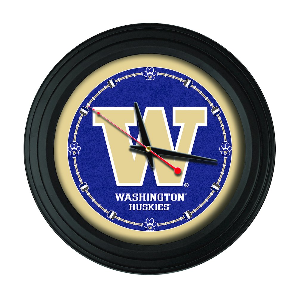 University of Washington 15" Wall Clock. Picture 1