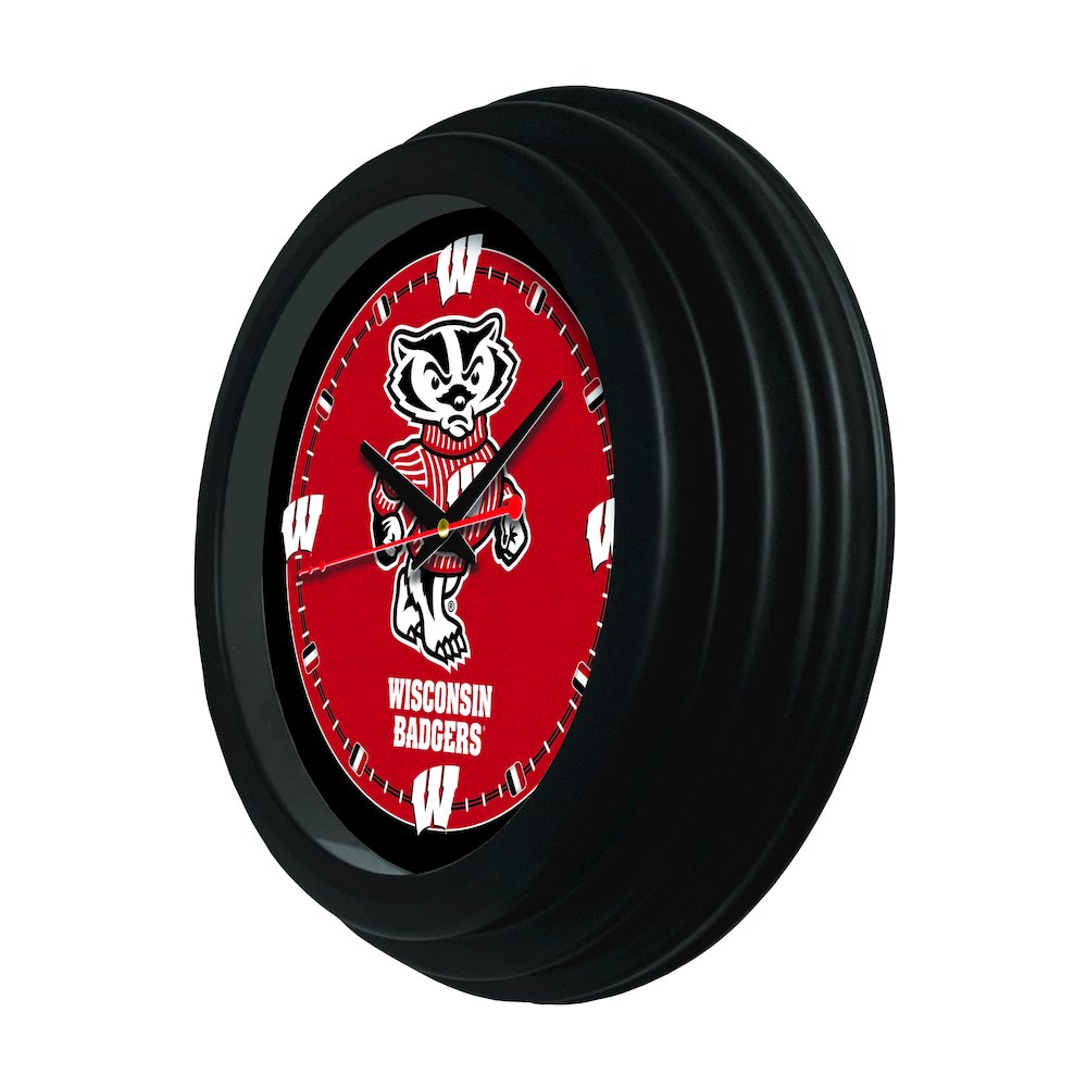 University of Wisconsin 15" (Badger) Wall Clock. Picture 2