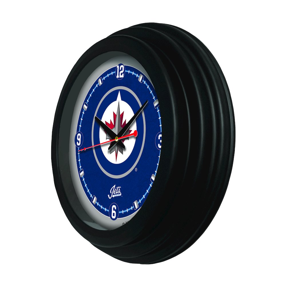 Winnipeg Jets 15" Wall Clock. Picture 2
