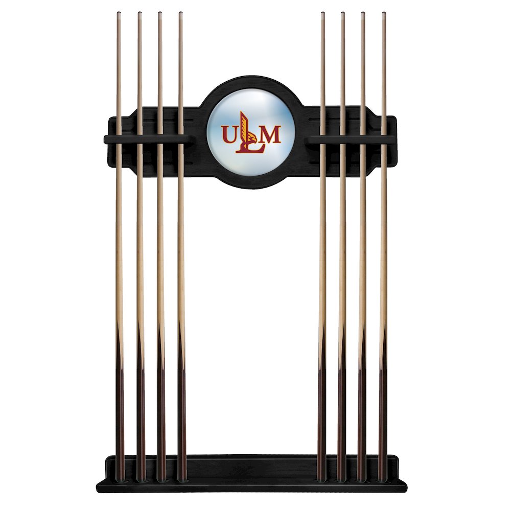 Louisiana-Monroe Cue Rack in Black Finish. Picture 1