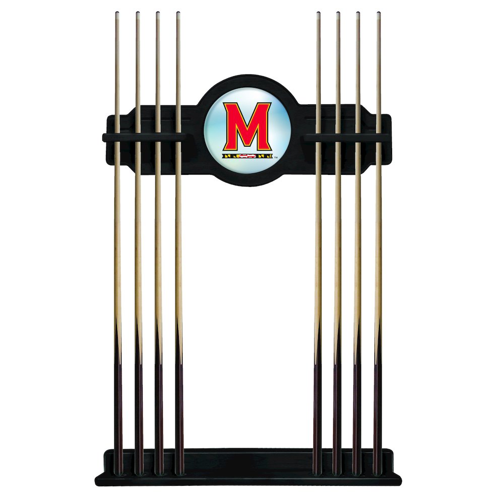 Maryland Cue Rack in Black Finish. Picture 1