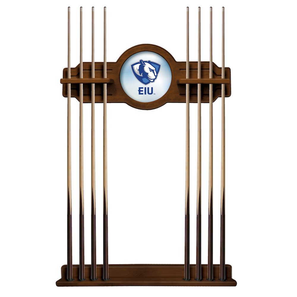 Eastern Illinois Cue Rack in Chardonnay Finish. Picture 1