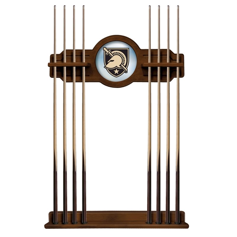 US Military Academy (ARMY) Cue Rack in Chardonnay Finish. Picture 1
