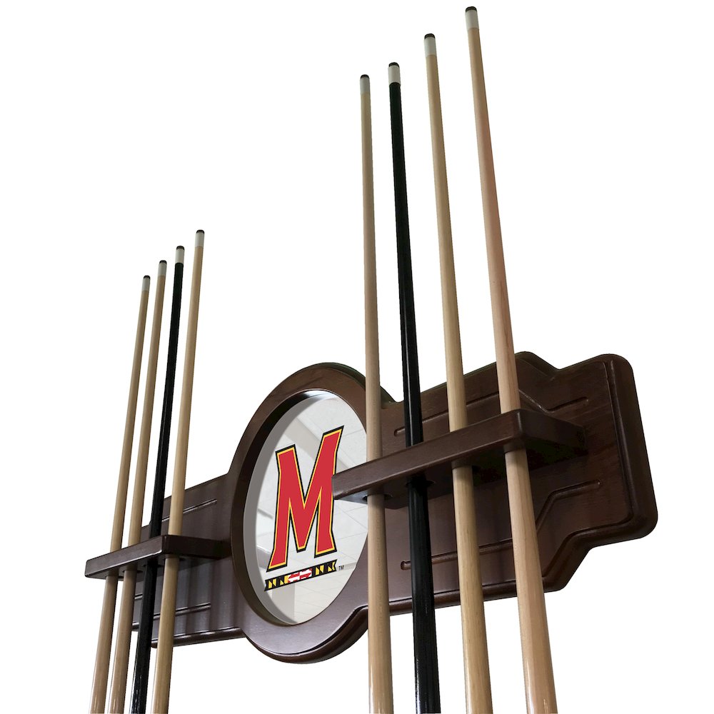 Maryland Cue Rack in Black Finish. Picture 2