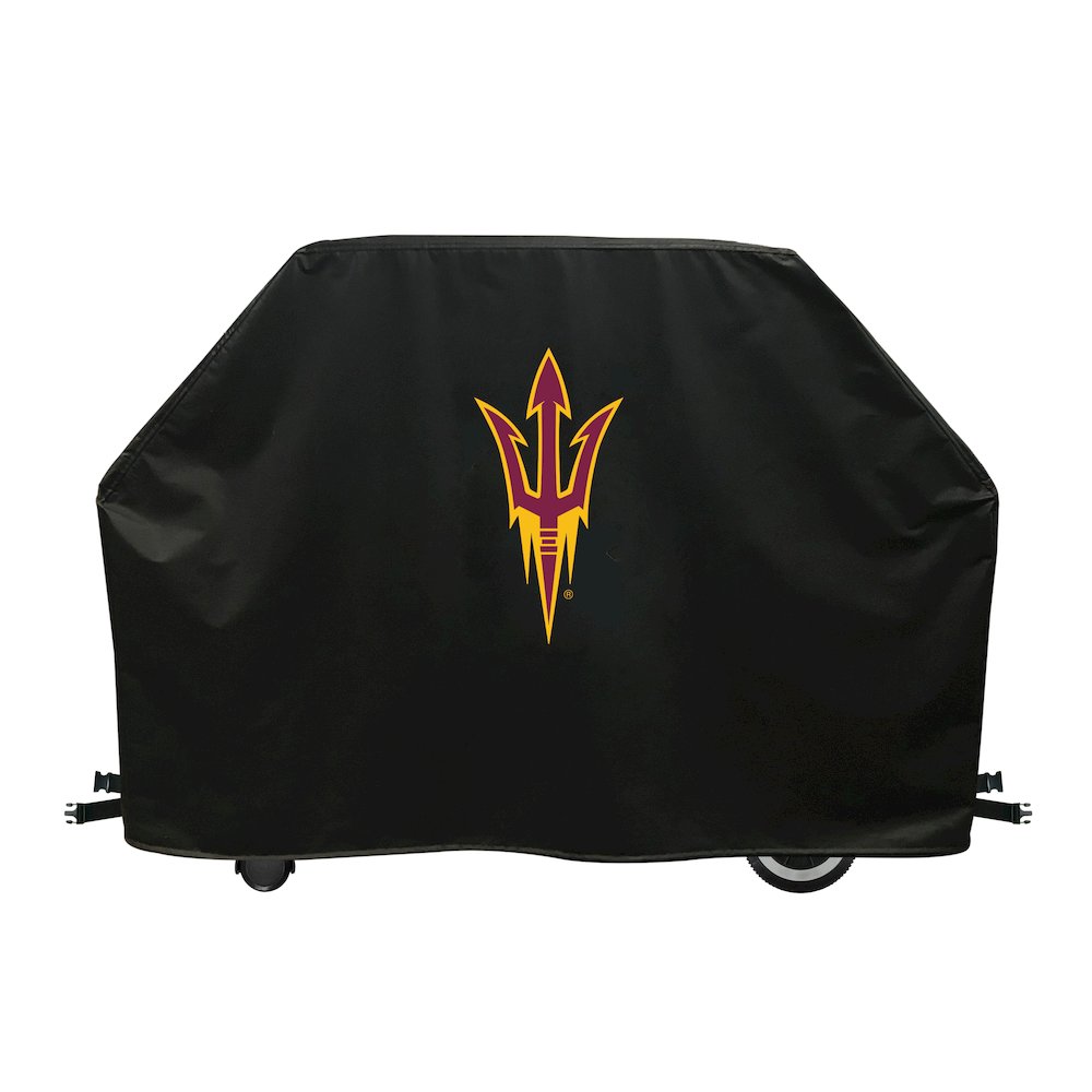 60" Arizona State Grill Cover with Pitchfork Logo by Covers by HBS. Picture 1
