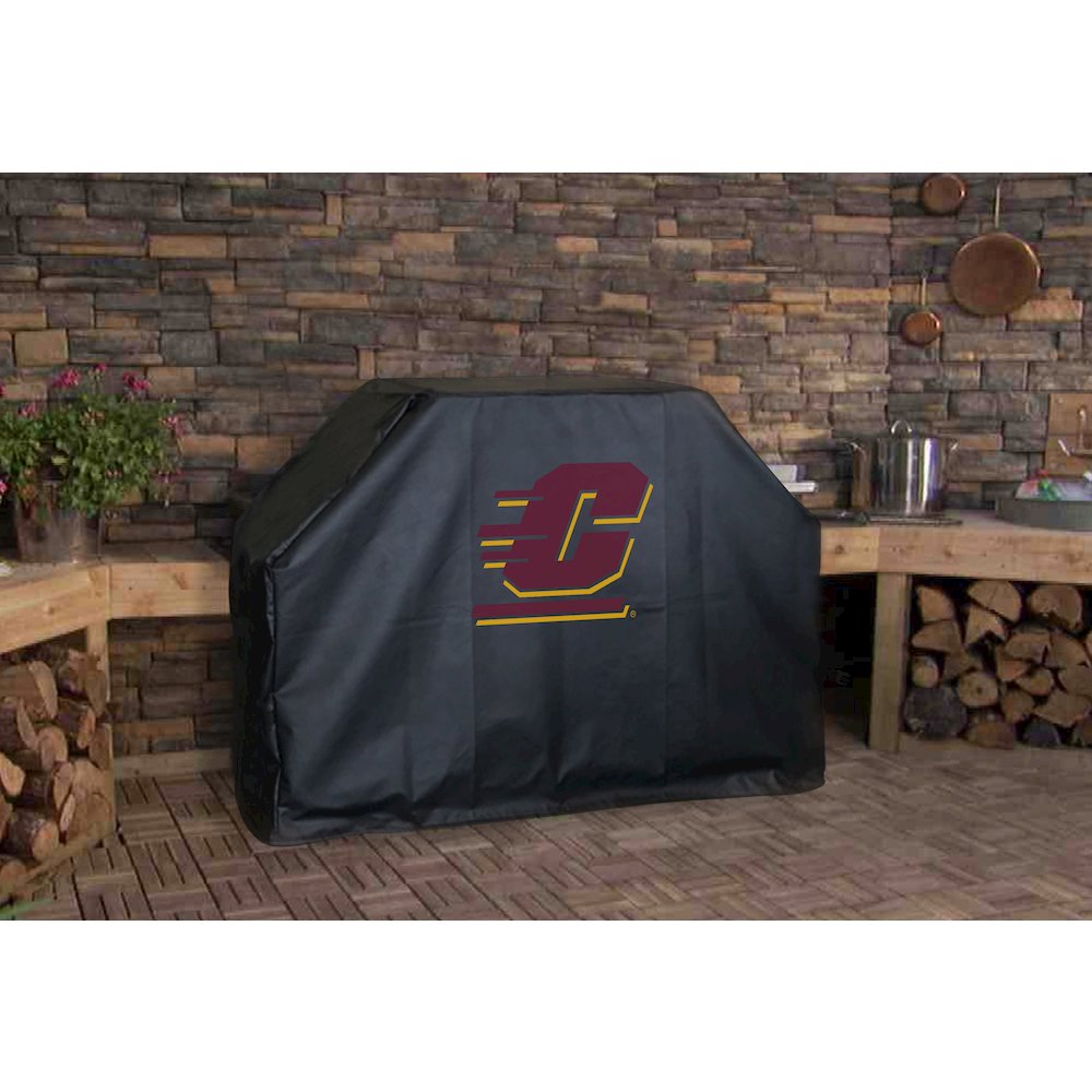 60" Central Michigan Grill Cover by Covers by HBS. Picture 3