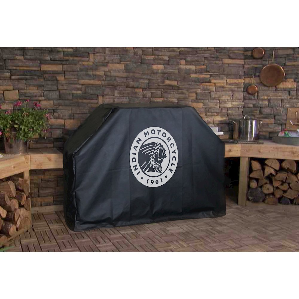 60" Indian Motorcycle Grill Cover by Covers by HBS. Picture 3